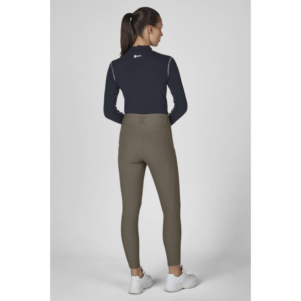 Eskadron Reitleggings Dynamics Cosy Full Grip Powdertaupe