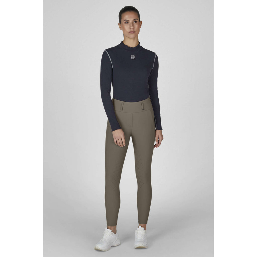 Eskadron Reitleggings Dynamics Cosy Full Grip Powdertaupe