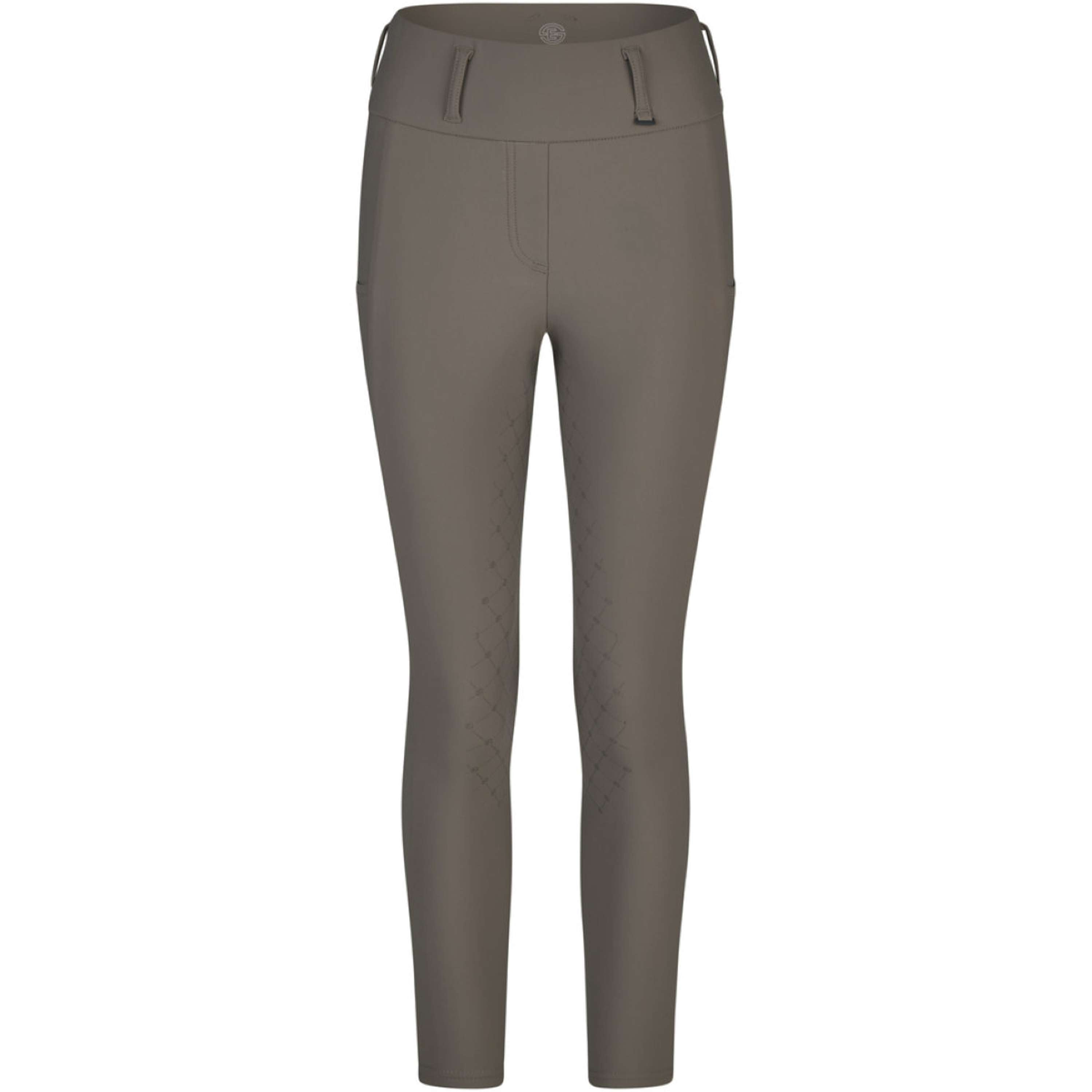 Eskadron Reitleggings Dynamics Cosy Full Grip Powdertaupe