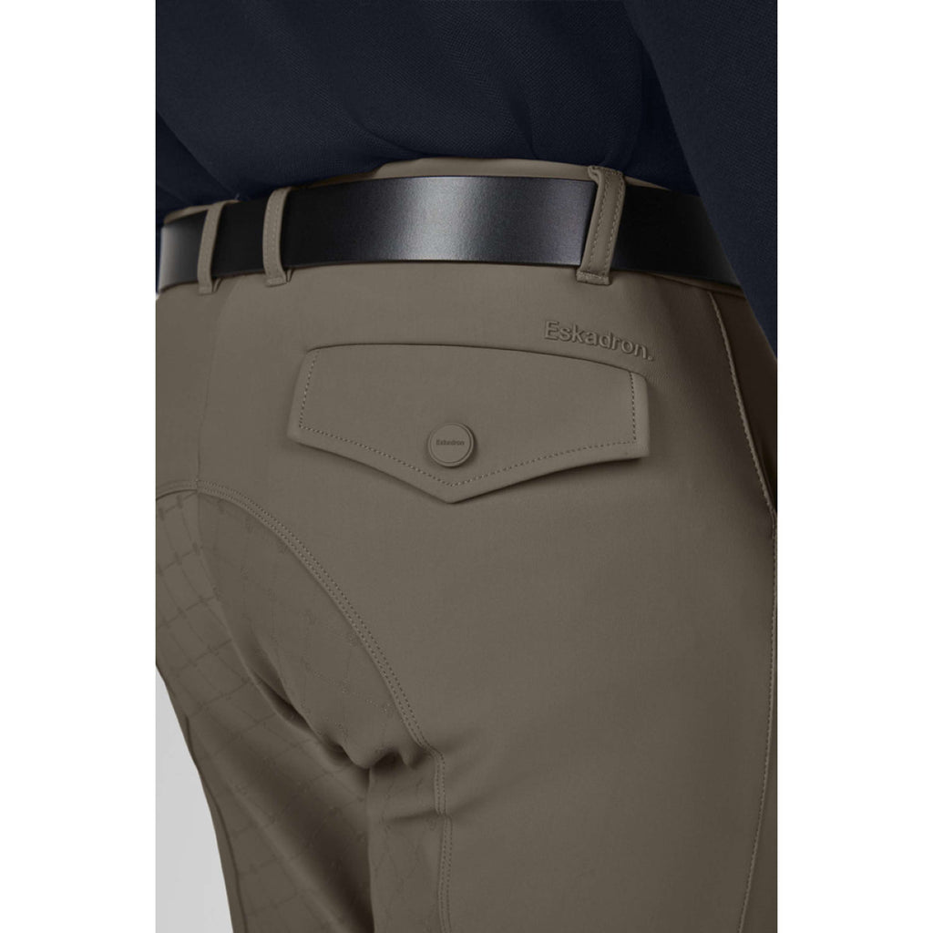 Eskadron Reithose Dynamics Full Grip Herren Powdertaupe