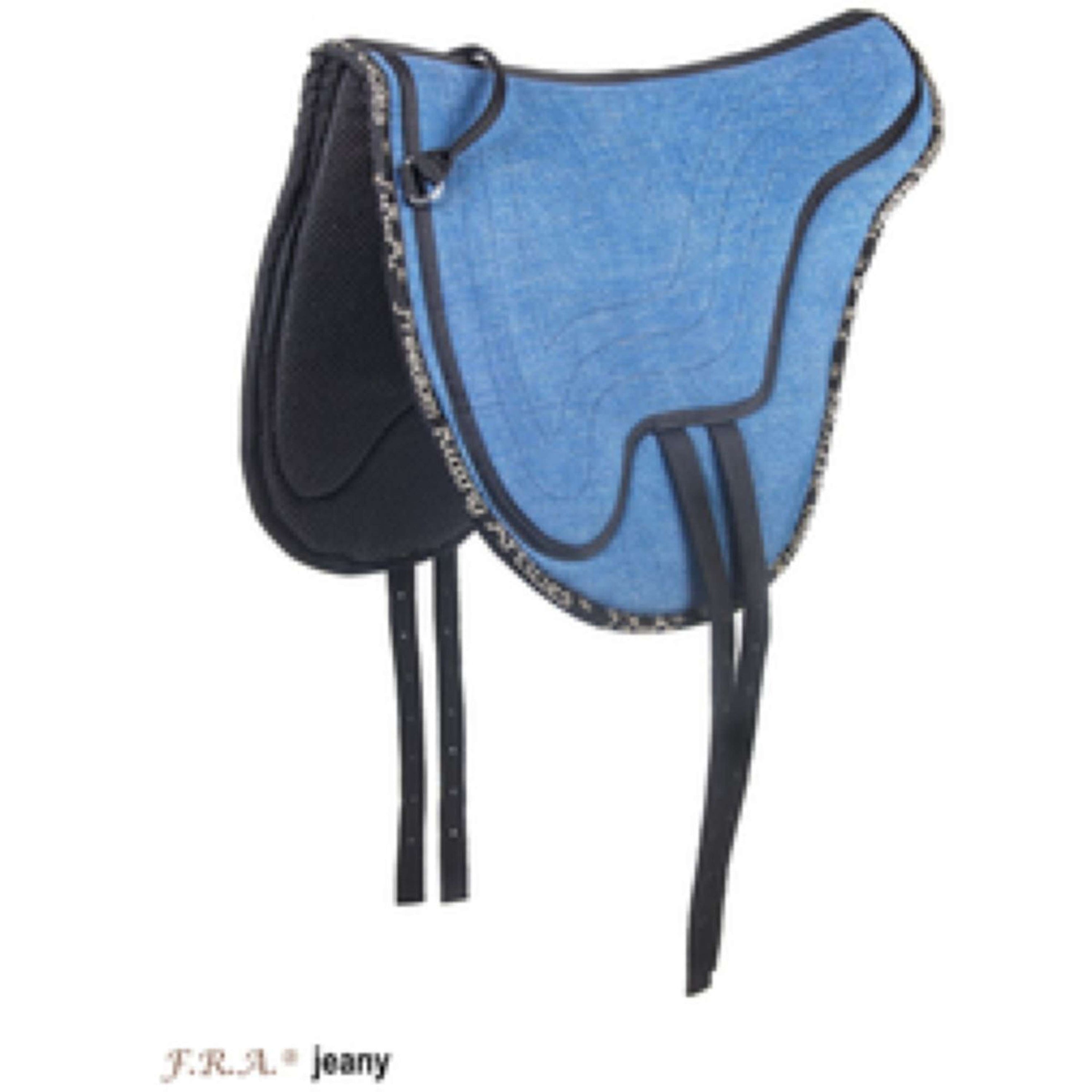 F.R.A. Bareback Pad Jeany Hellblau