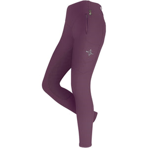 Fair Play Reitleggings Ilma Eggplant