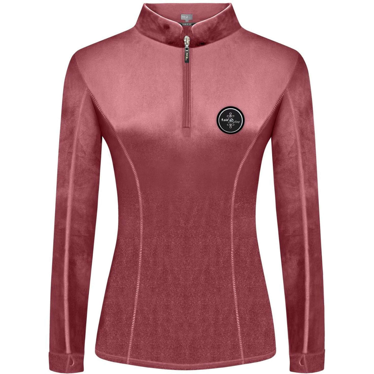 Fair Play Rollkragenpullover Velora Terra Rosa