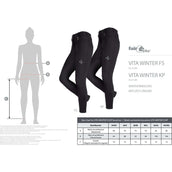 Fair Play Reithose Vita Winter Full Grip Grau