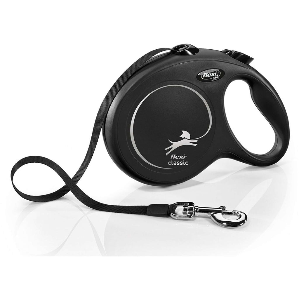 Flexi Gurtleine New Classic Schwarz