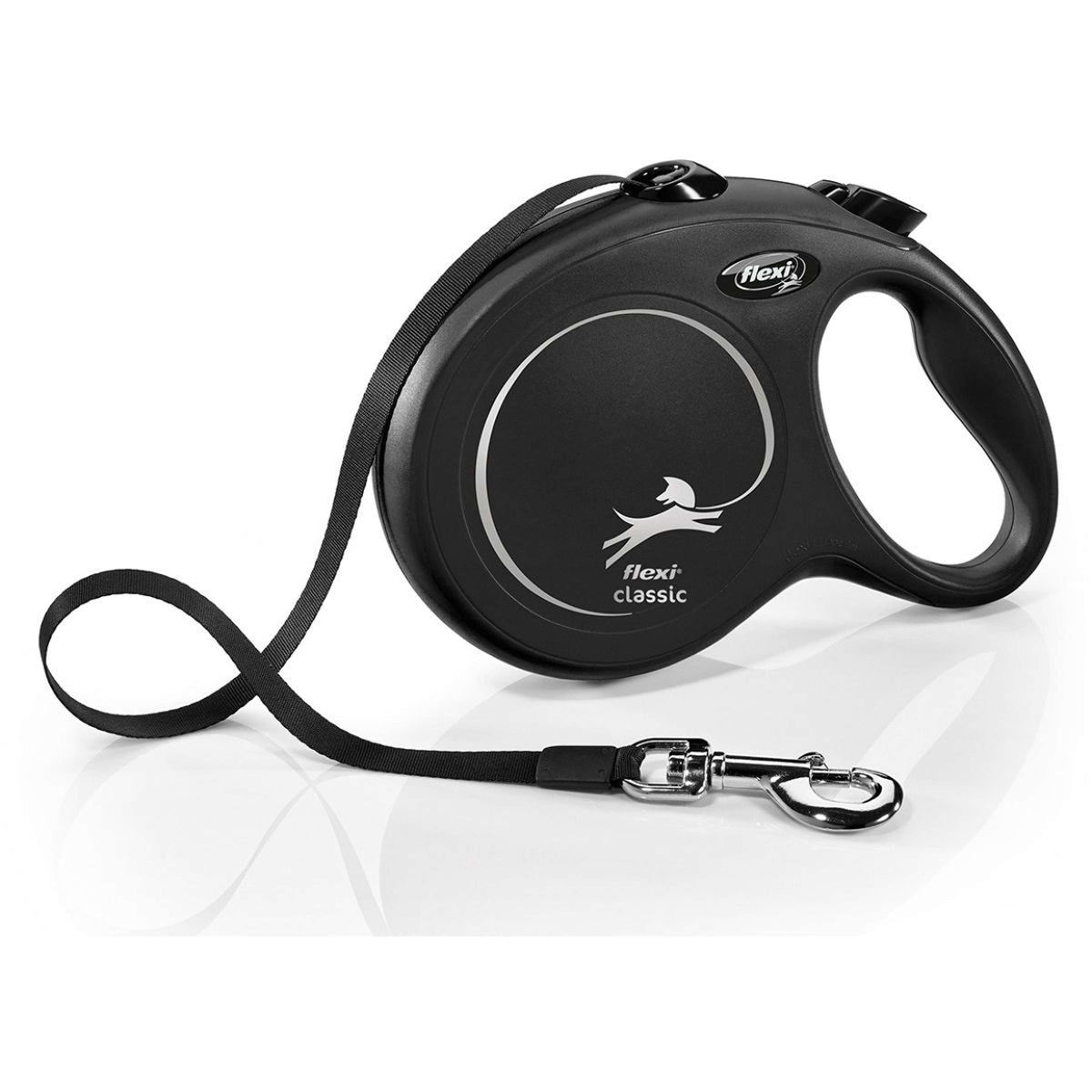 Flexi Gurtleine New Classic Schwarz