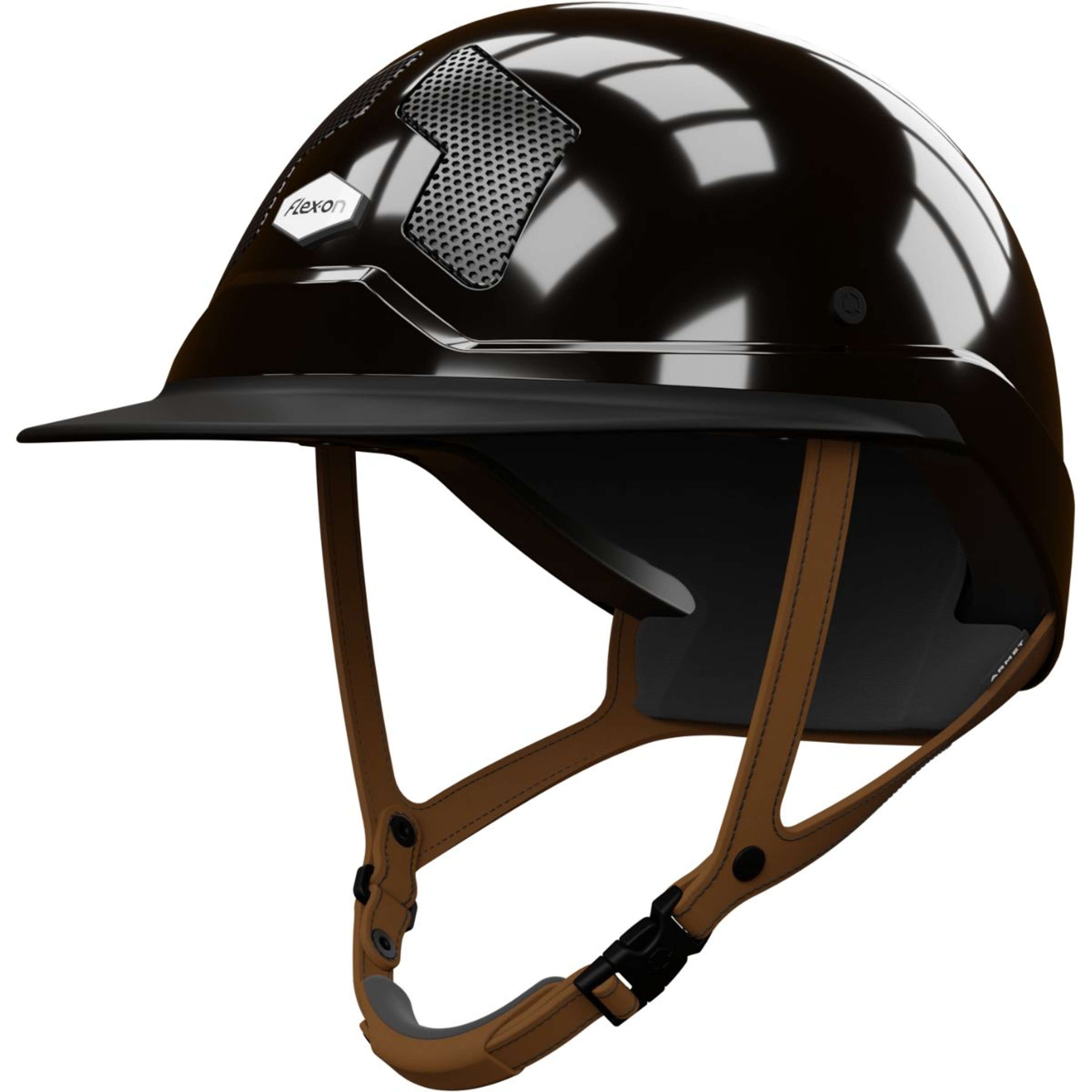 Flex-On Reithelm Armet Star Mixte Braun/Schwarz Flex-On Reithelm Armet Star Mixte Braun/Schwarz