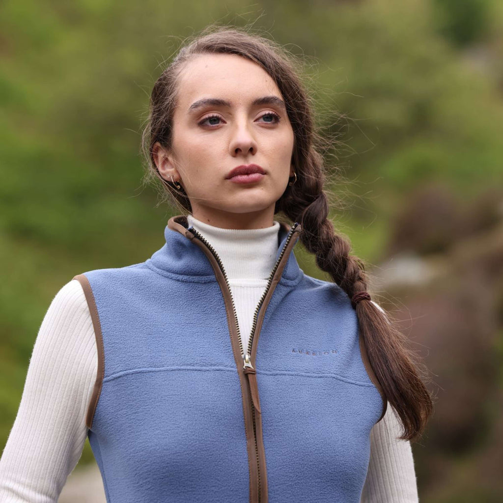 Aubrion by Shires Weste Original Fleece Blau
