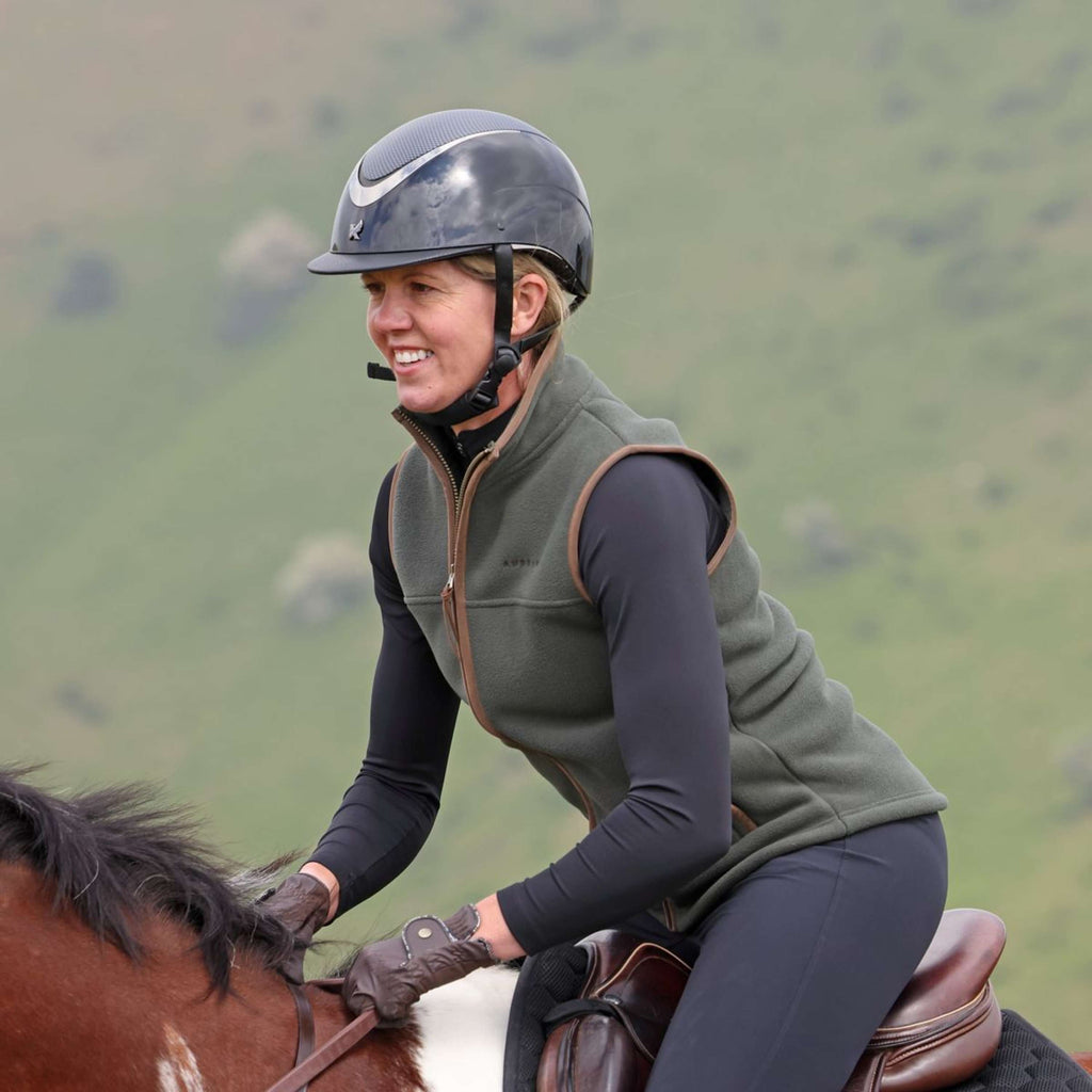Aubrion by Shires Weste Original Fleece Grün