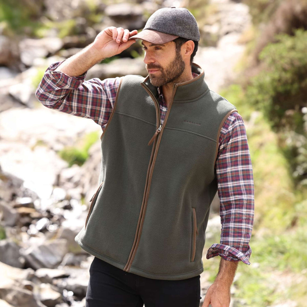 Aubrion by Shires Weste Original Fleece Grün