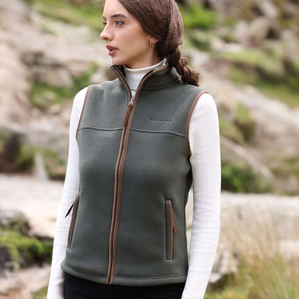 Aubrion by Shires Weste Original Fleece Grün
