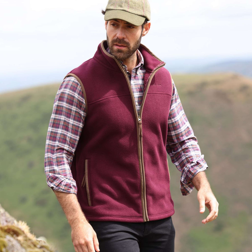 Aubrion by Shires Weste Original Fleece Maroon