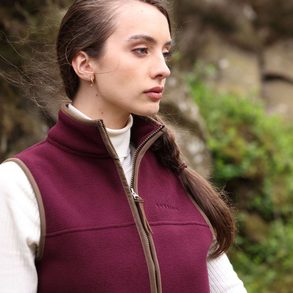 Aubrion by Shires Weste Original Fleece Maroon