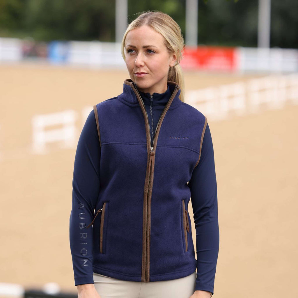 Aubrion by Shires Weste Original Fleece Navy