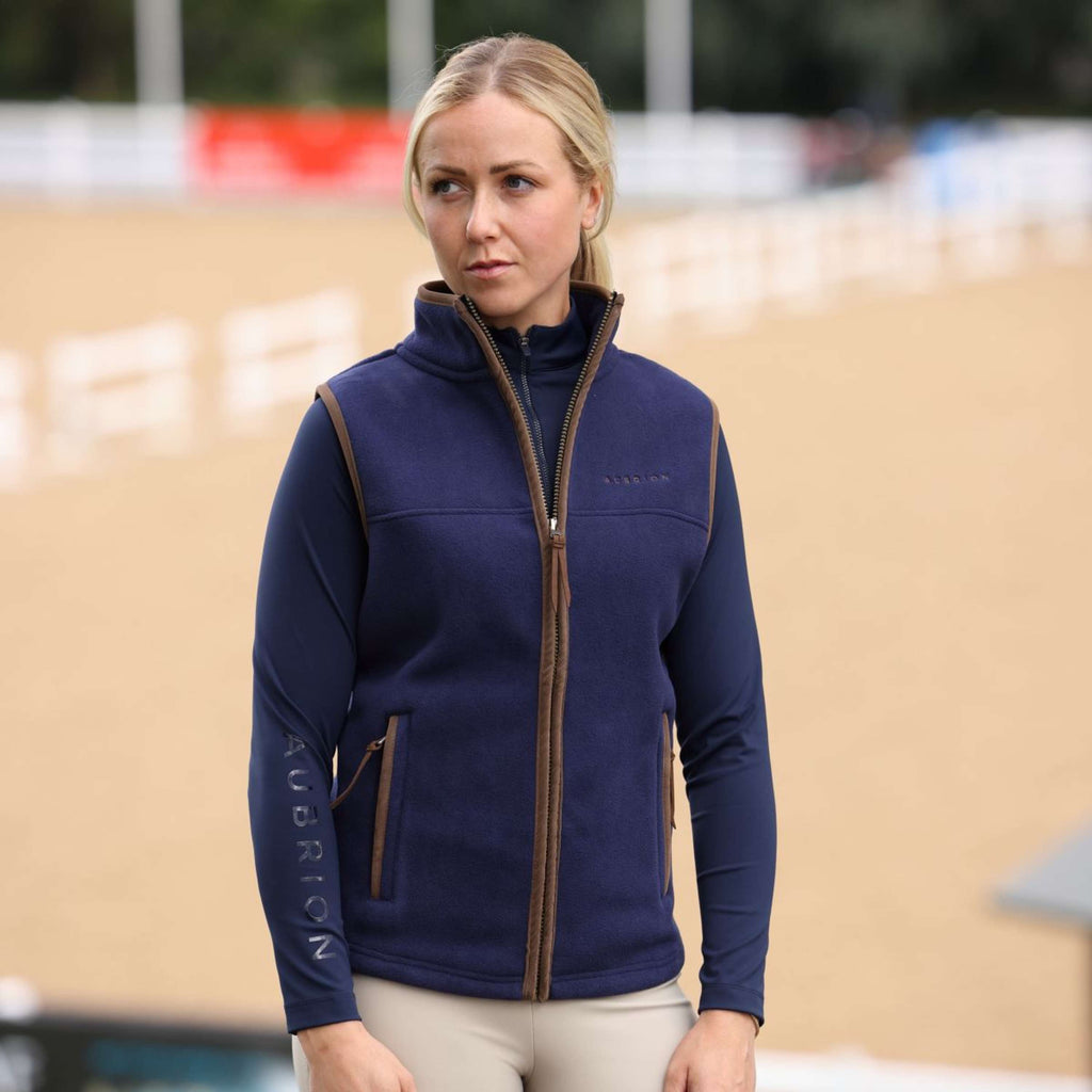 Aubrion by Shires Weste Original Fleece Navy