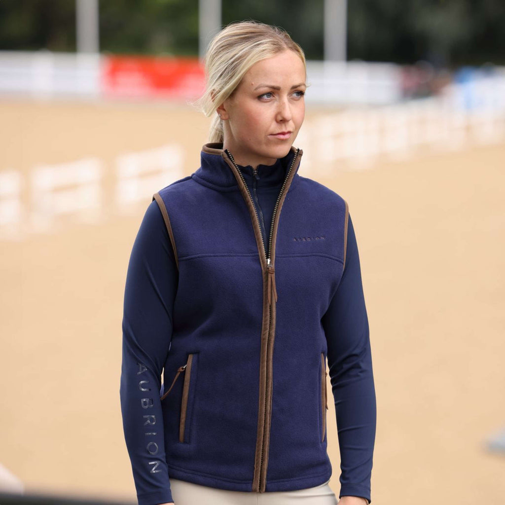 Aubrion by Shires Weste Original Fleece Navy