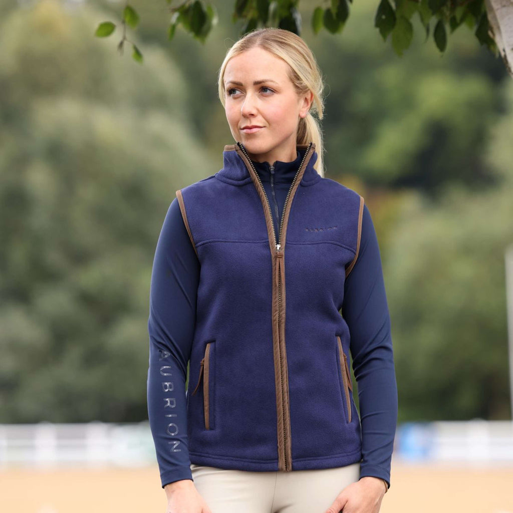 Aubrion by Shires Weste Original Fleece Navy
