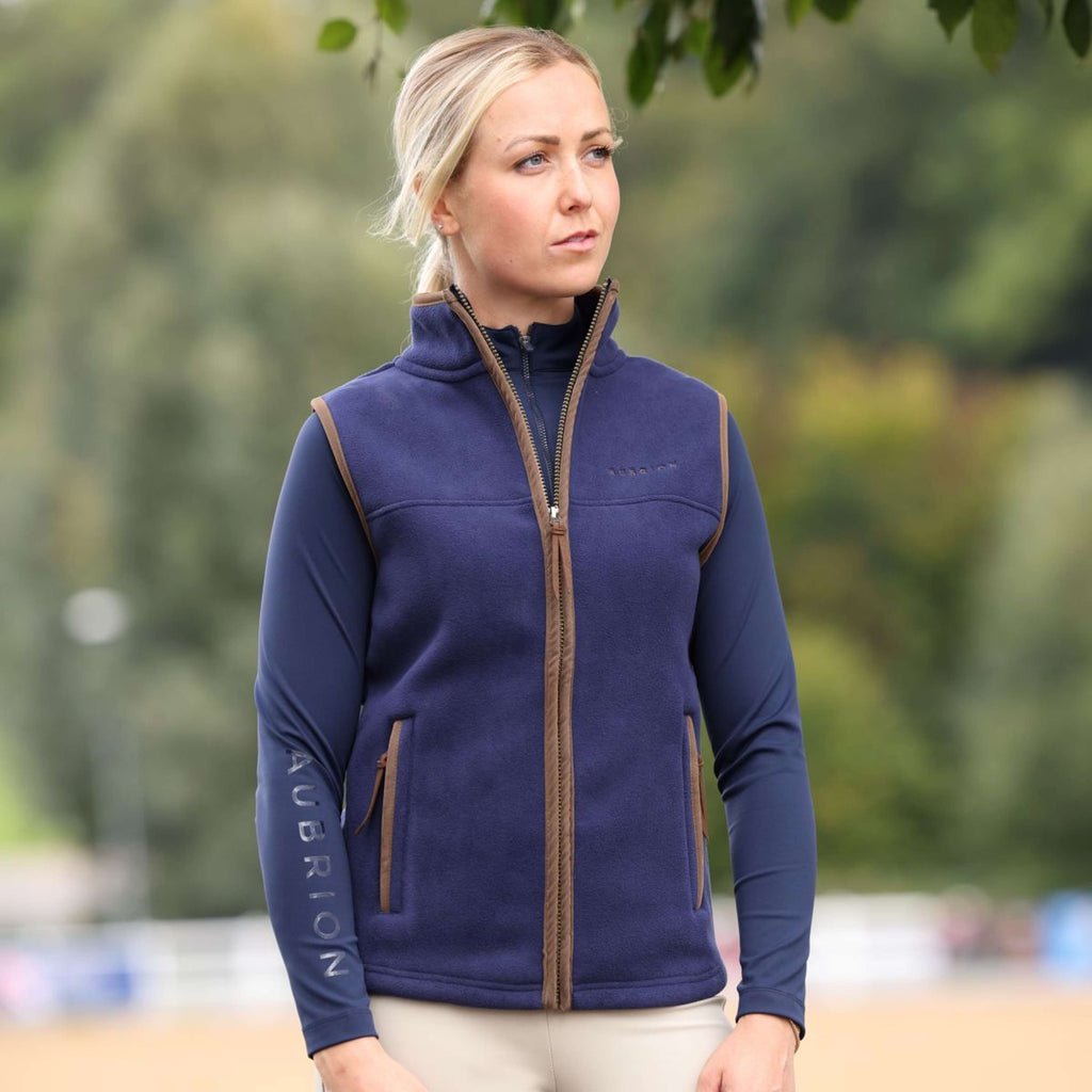 Aubrion by Shires Weste Original Fleece Navy