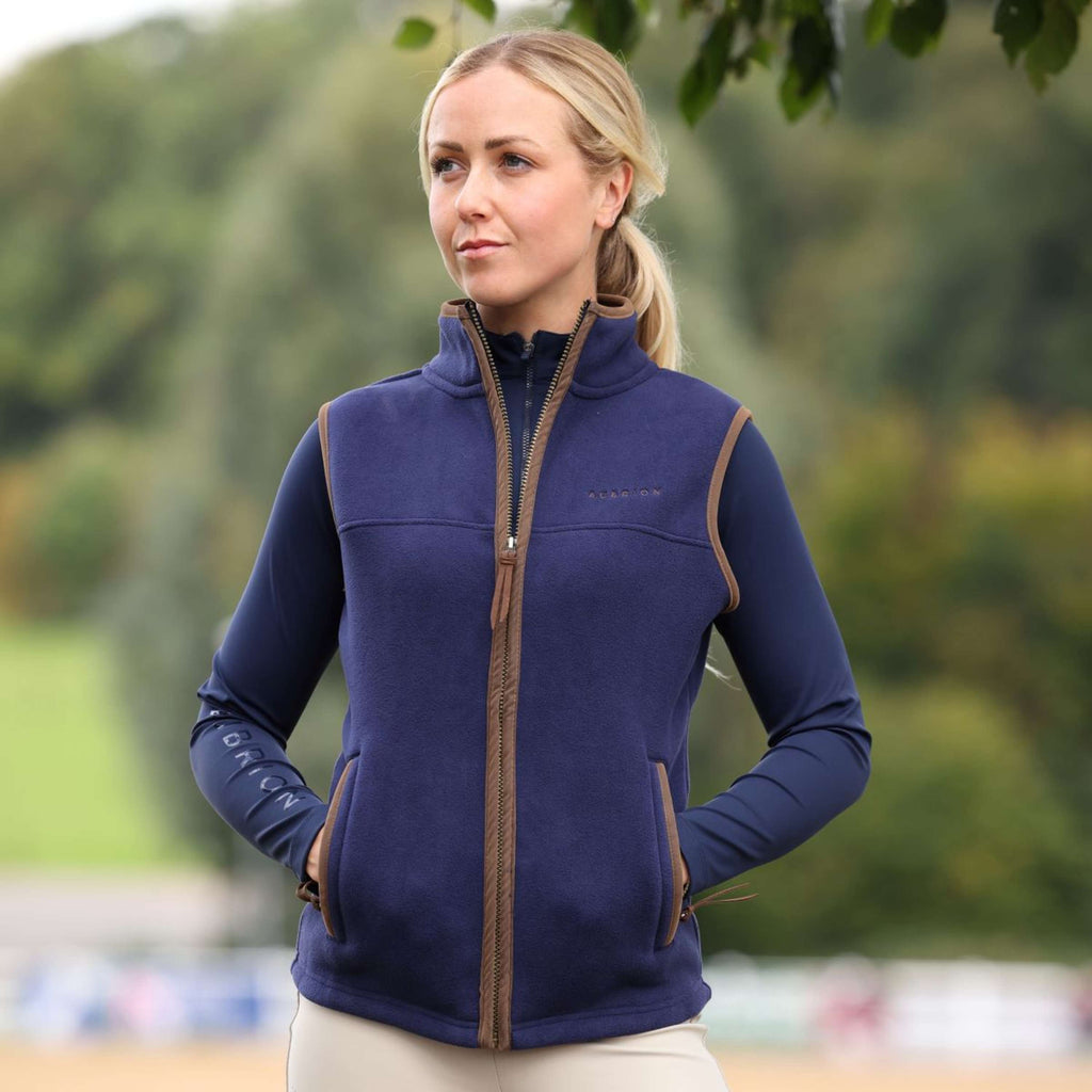 Aubrion by Shires Weste Original Fleece Navy