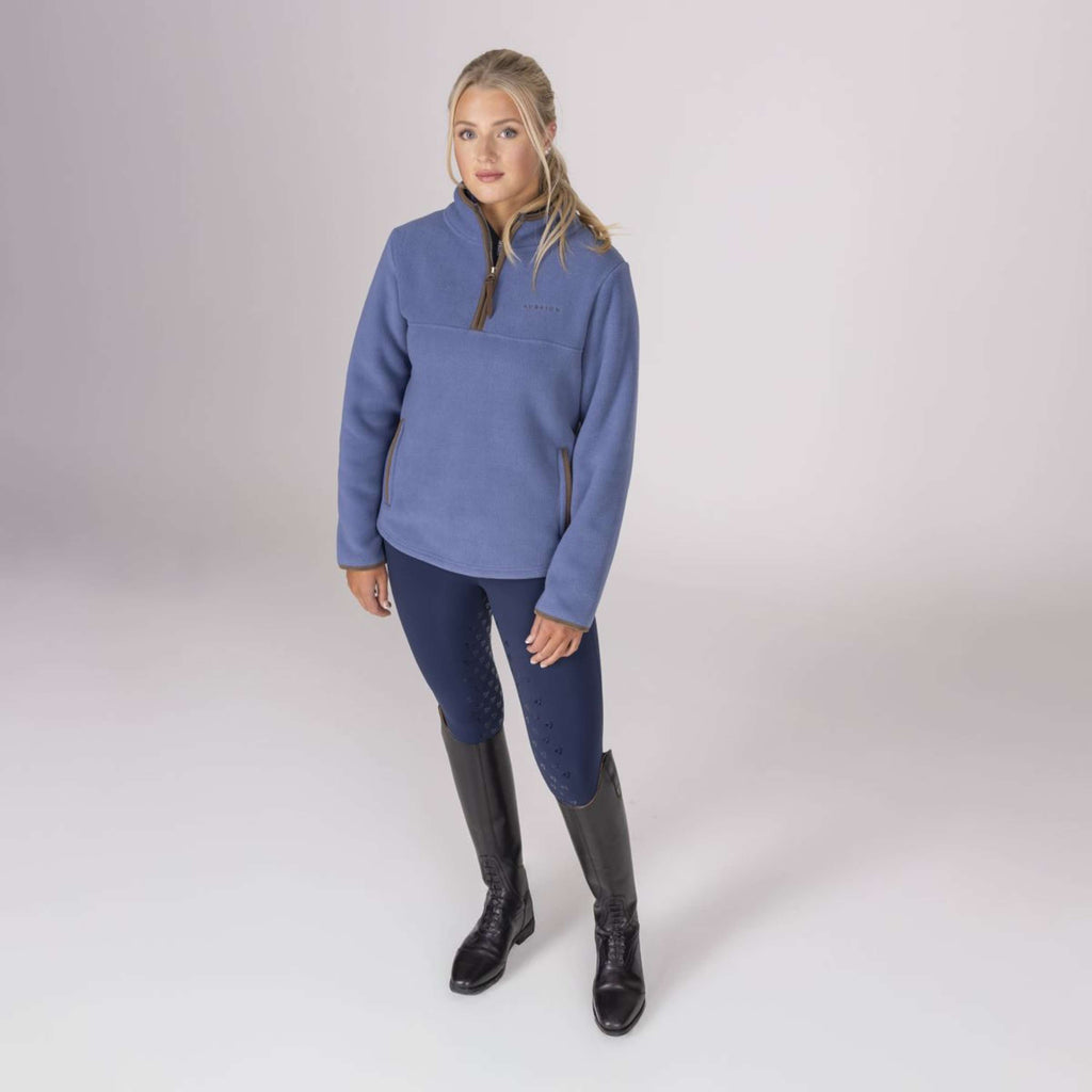 Aubrion by Shires Pullover Original Fleece Blau