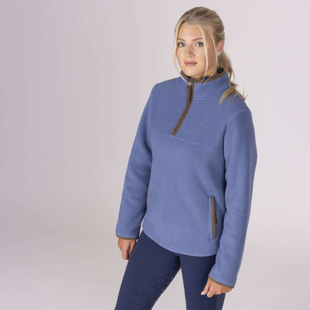 Aubrion by Shires Pullover Original Fleece Blau