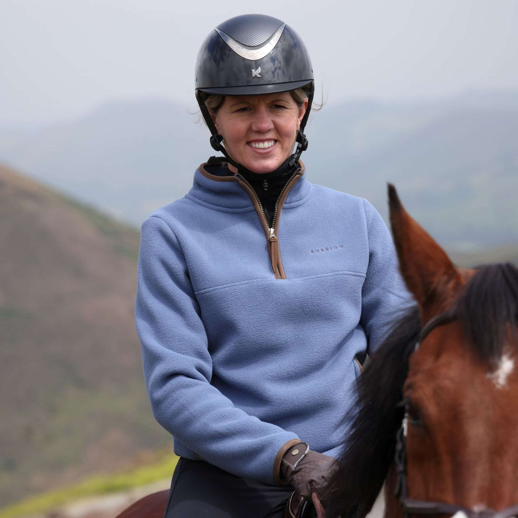 Aubrion by Shires Pullover Original Fleece Blau