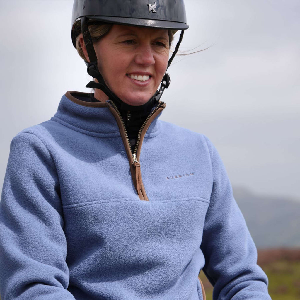 Aubrion by Shires Pullover Original Fleece Blau