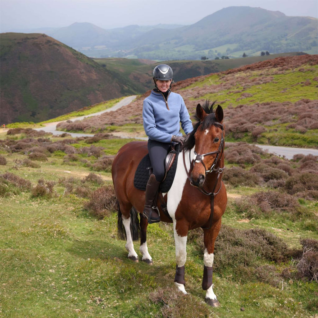 Aubrion by Shires Pullover Original Fleece Blau