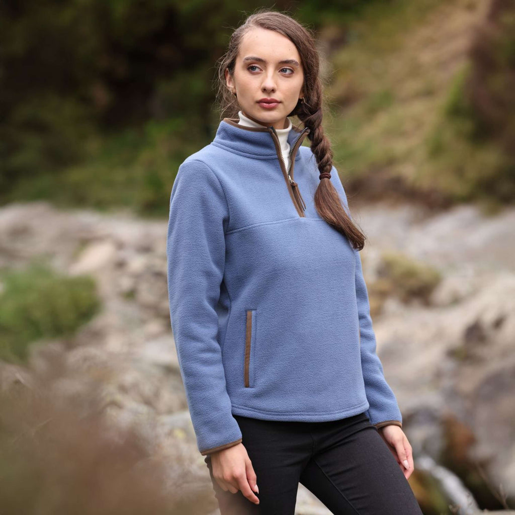 Aubrion by Shires Pullover Original Fleece Blau