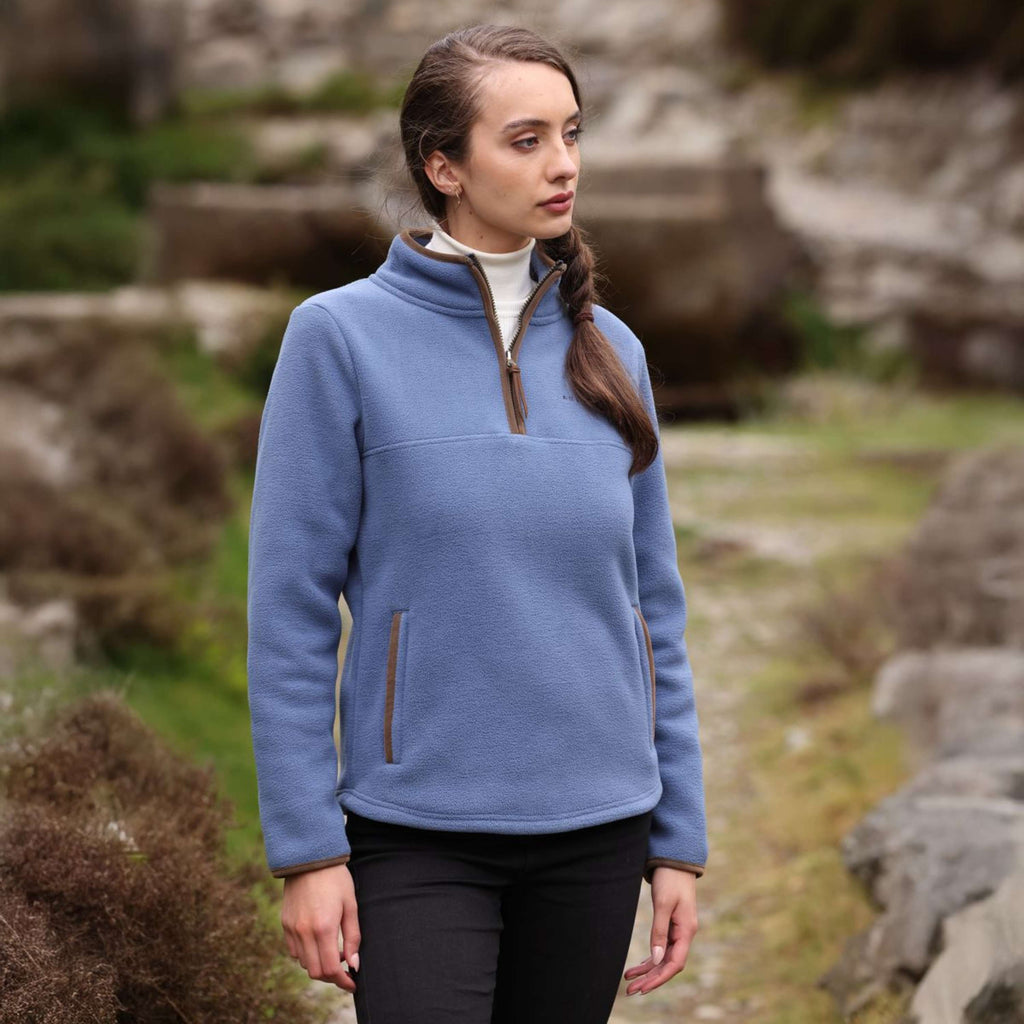 Aubrion by Shires Pullover Original Fleece Blau