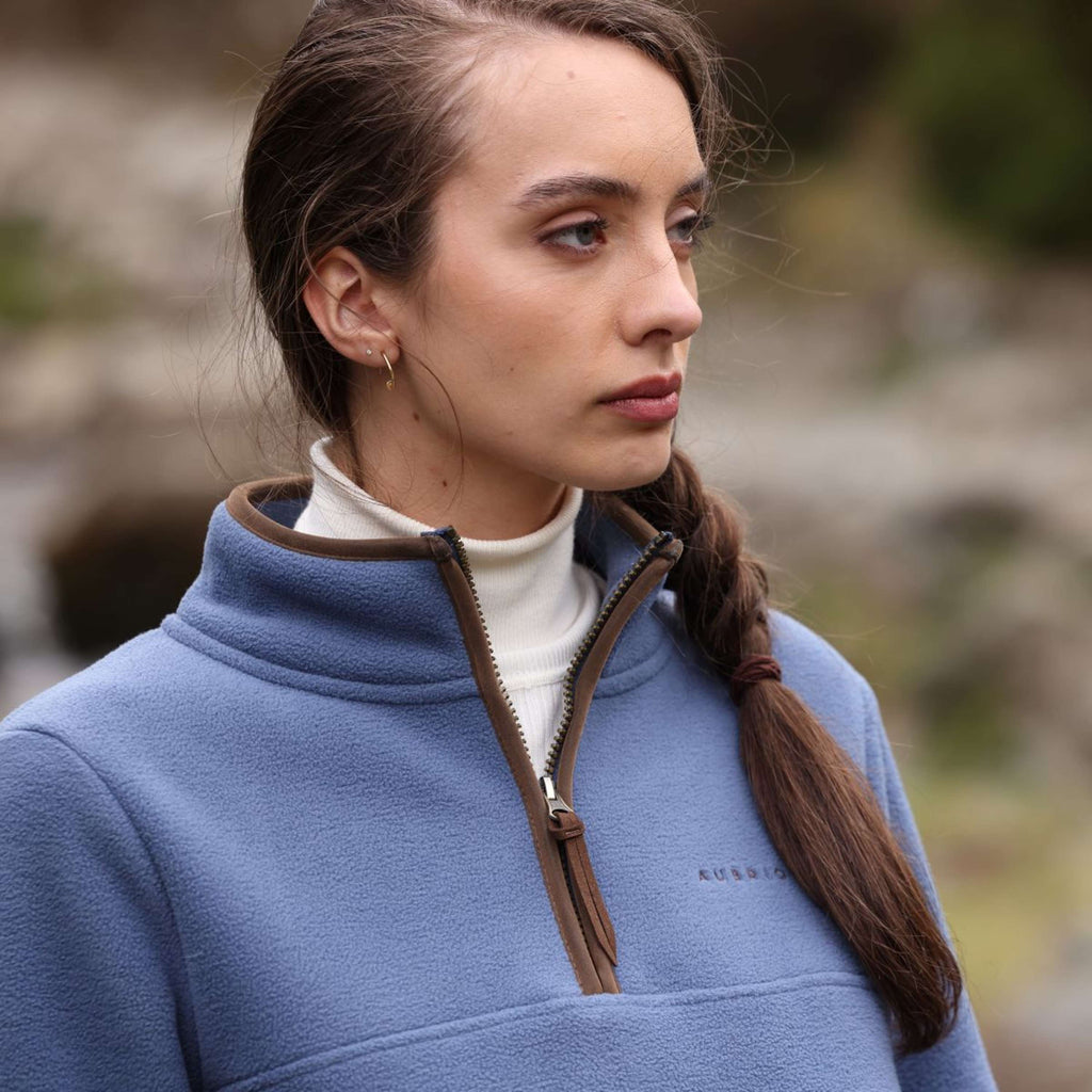 Aubrion by Shires Pullover Original Fleece Blau