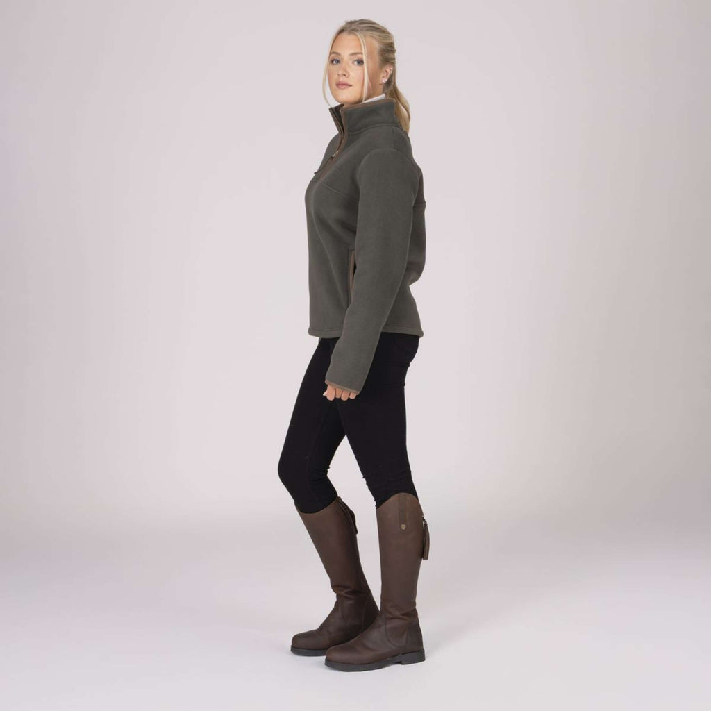 Aubrion by Shires Pullover Original Fleece Grün
