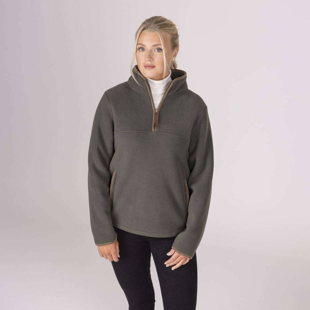 Aubrion by Shires Pullover Original Fleece Grün