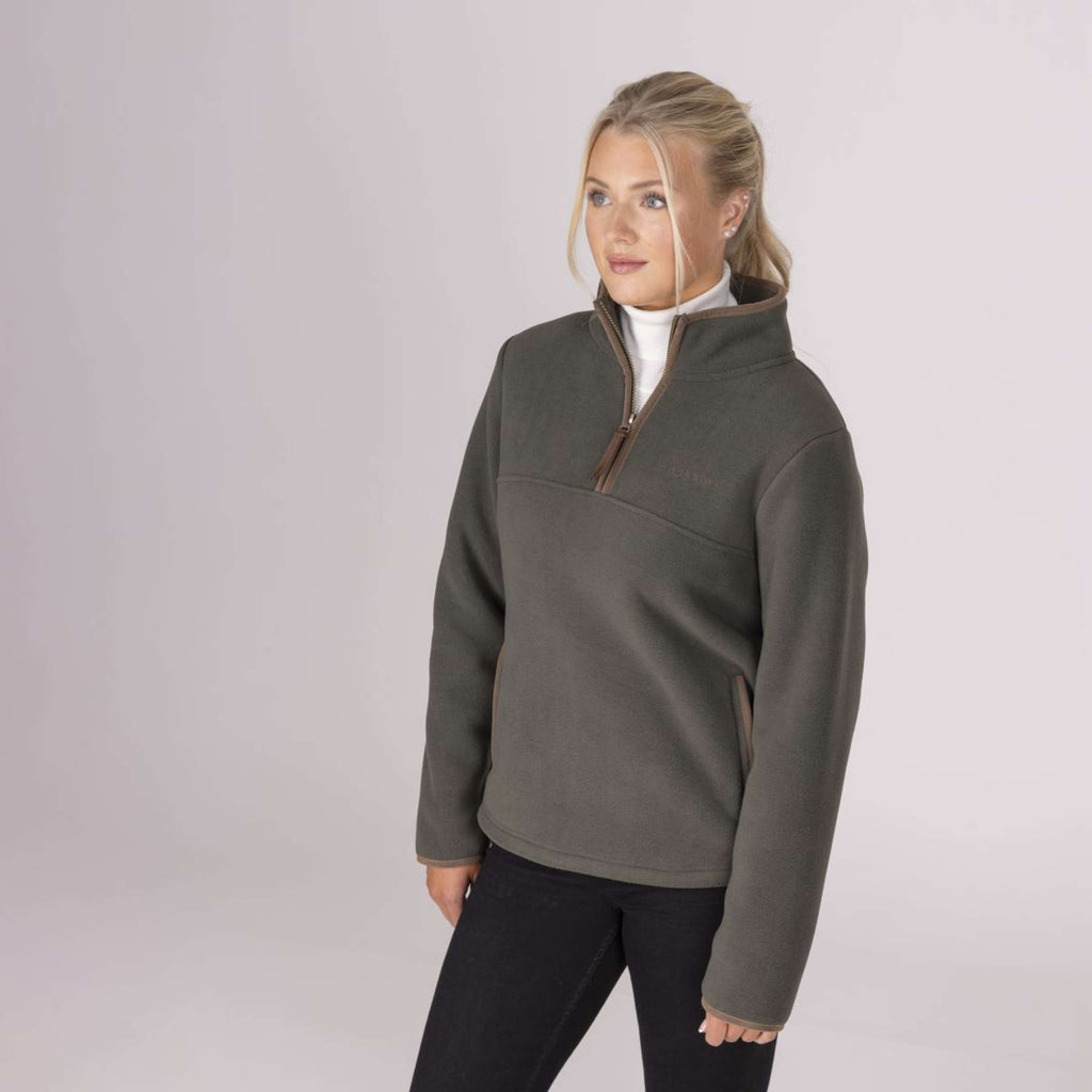 Aubrion by Shires Pullover Original Fleece Grün