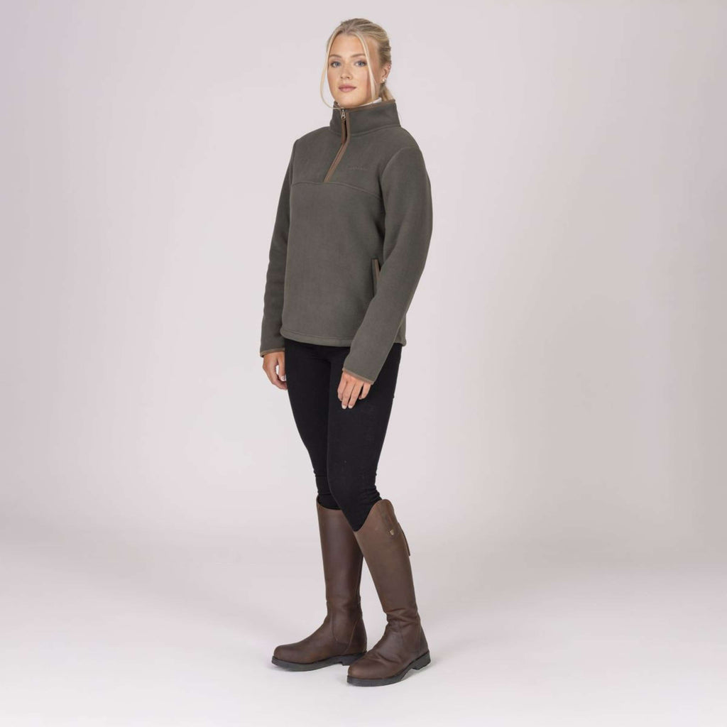 Aubrion by Shires Pullover Original Fleece Grün