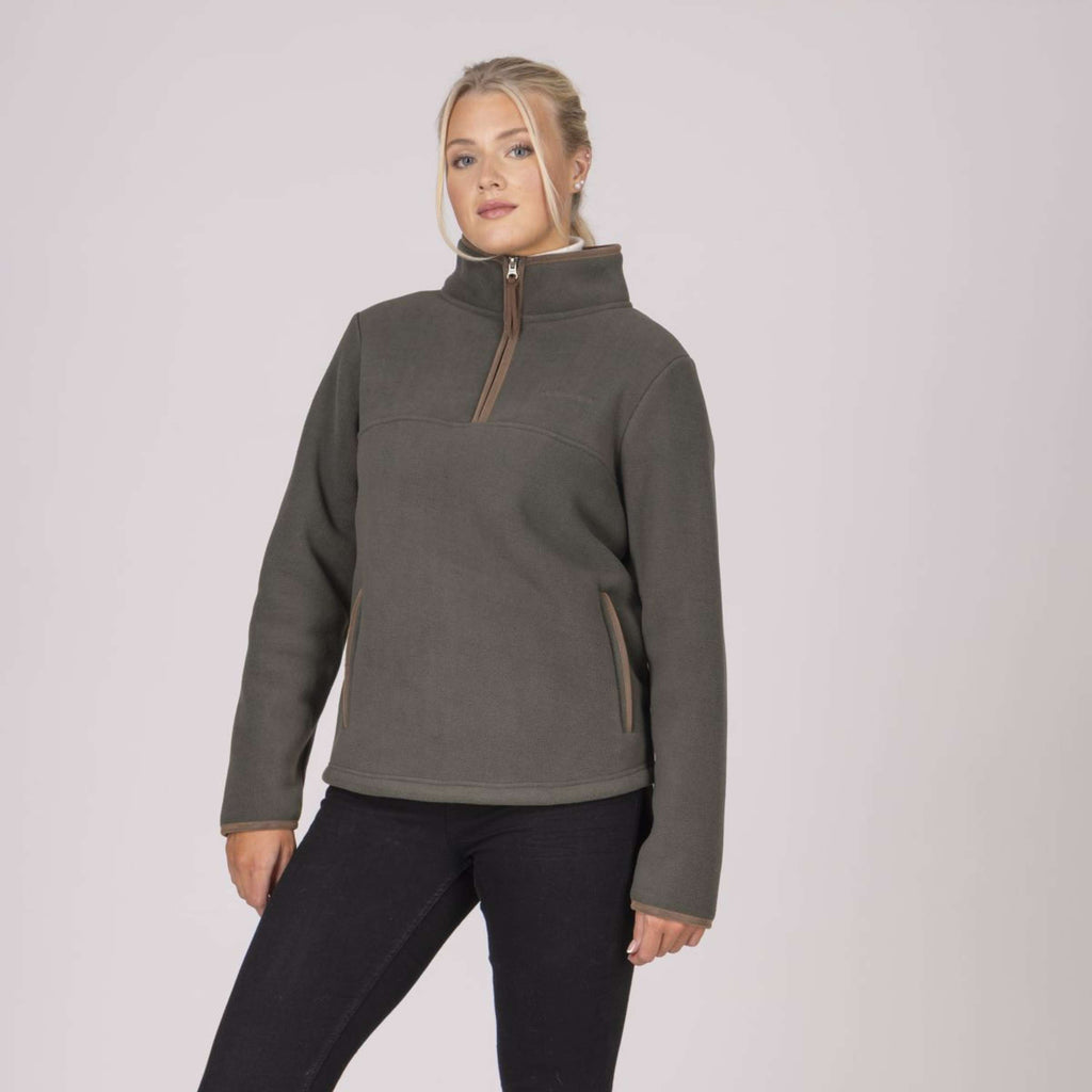 Aubrion by Shires Pullover Original Fleece Grün