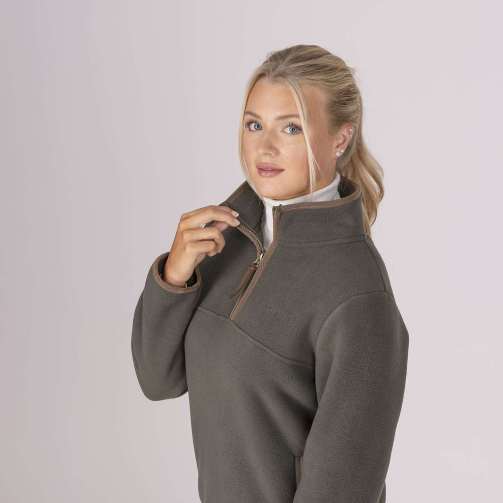 Aubrion by Shires Pullover Original Fleece Grün