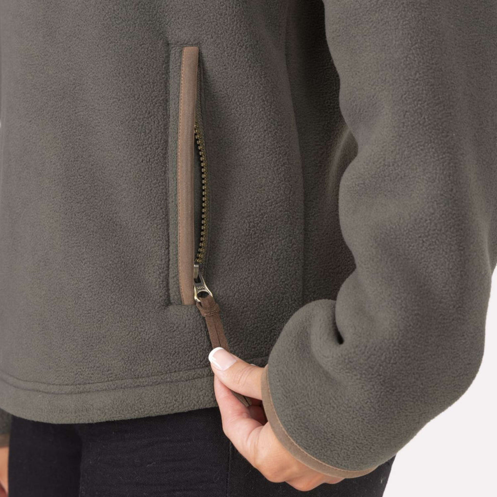 Aubrion by Shires Pullover Original Fleece Grün