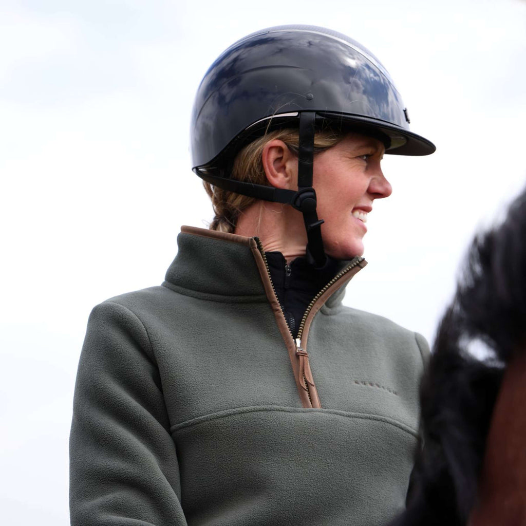Aubrion by Shires Pullover Original Fleece Grün