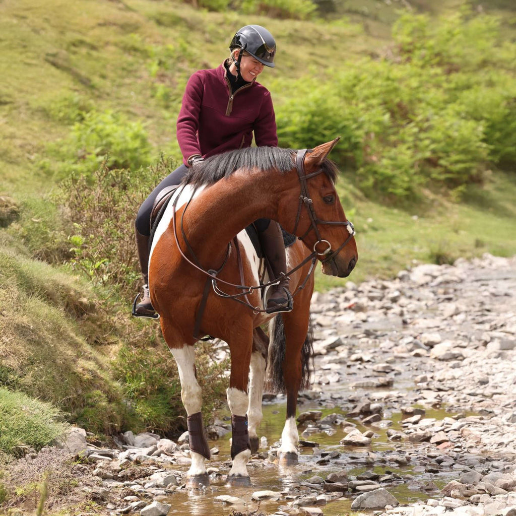 Aubrion by Shires Pullover Original Fleece Maroon