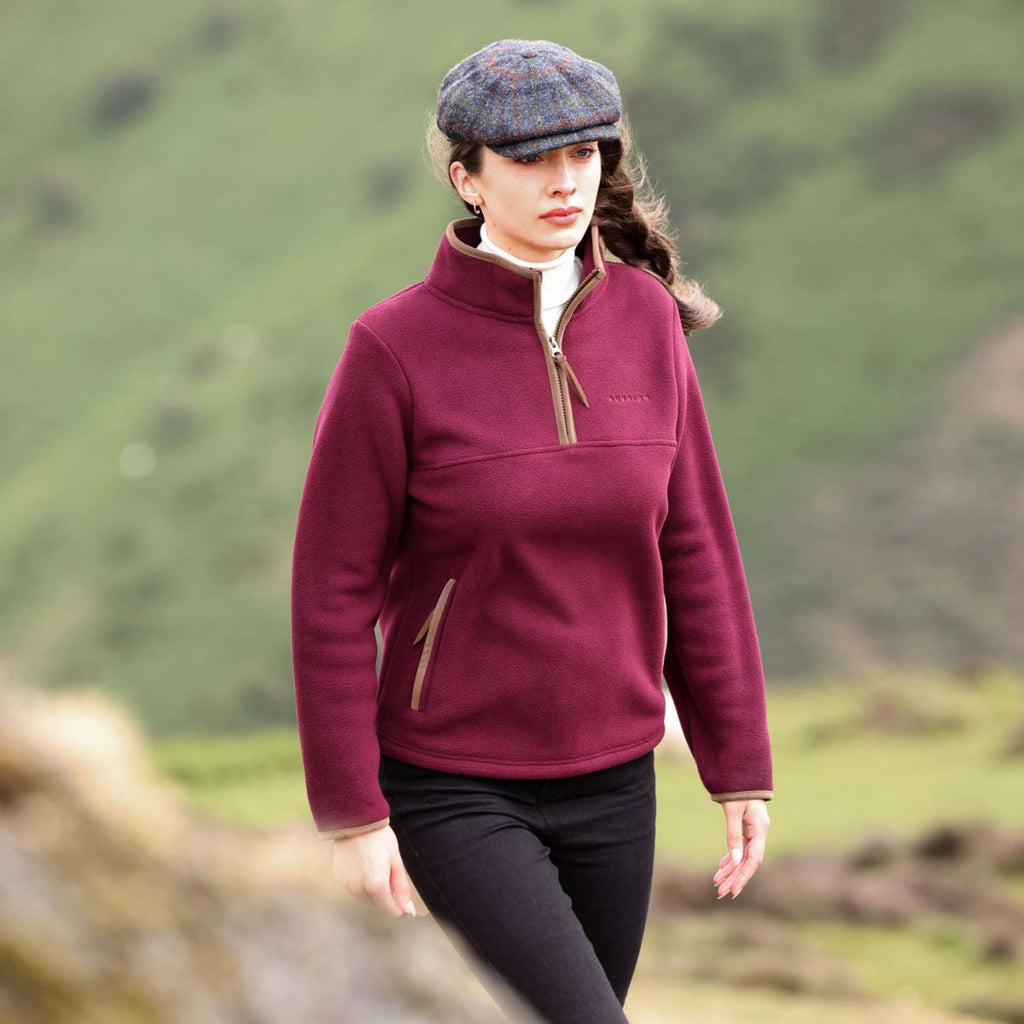 Aubrion by Shires Pullover Original Fleece Maroon
