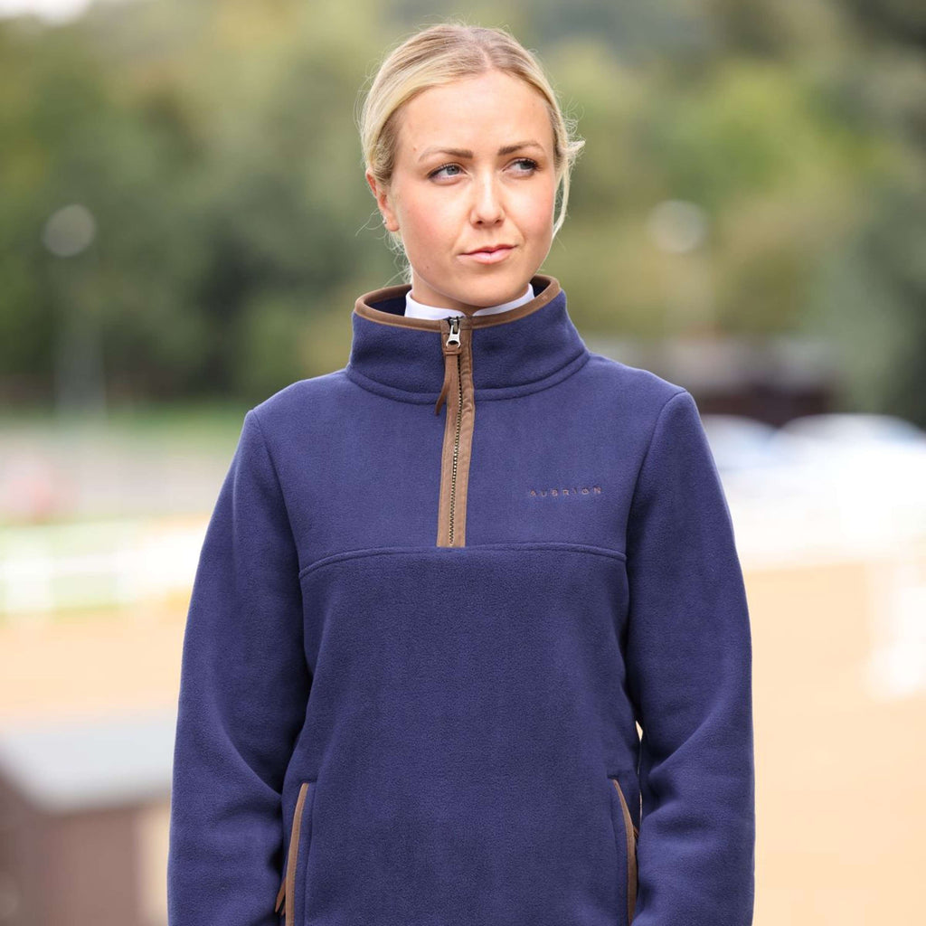 Aubrion by Shires Pullover Original Fleece Navy