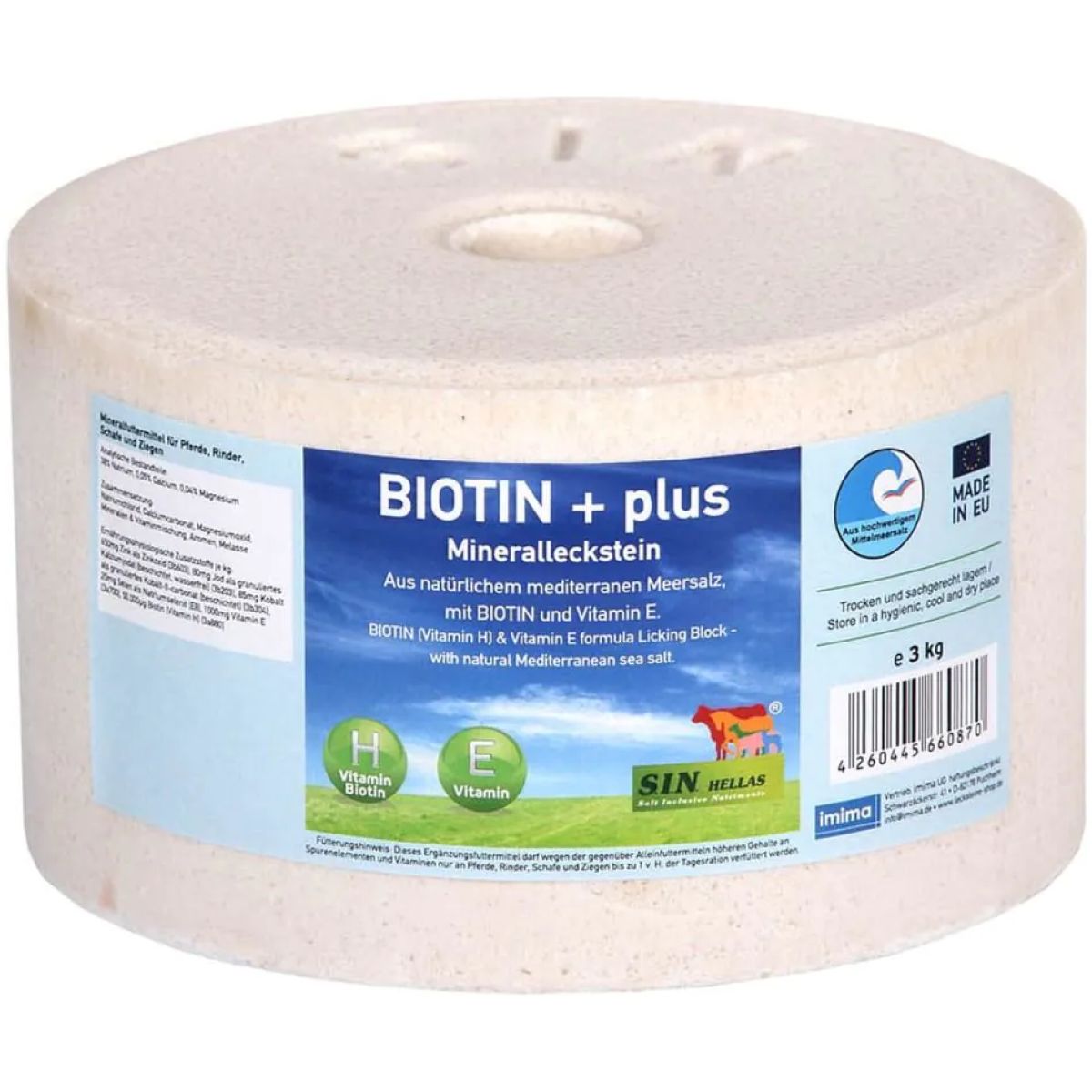 Animalixs Leckstein Biotin Plus