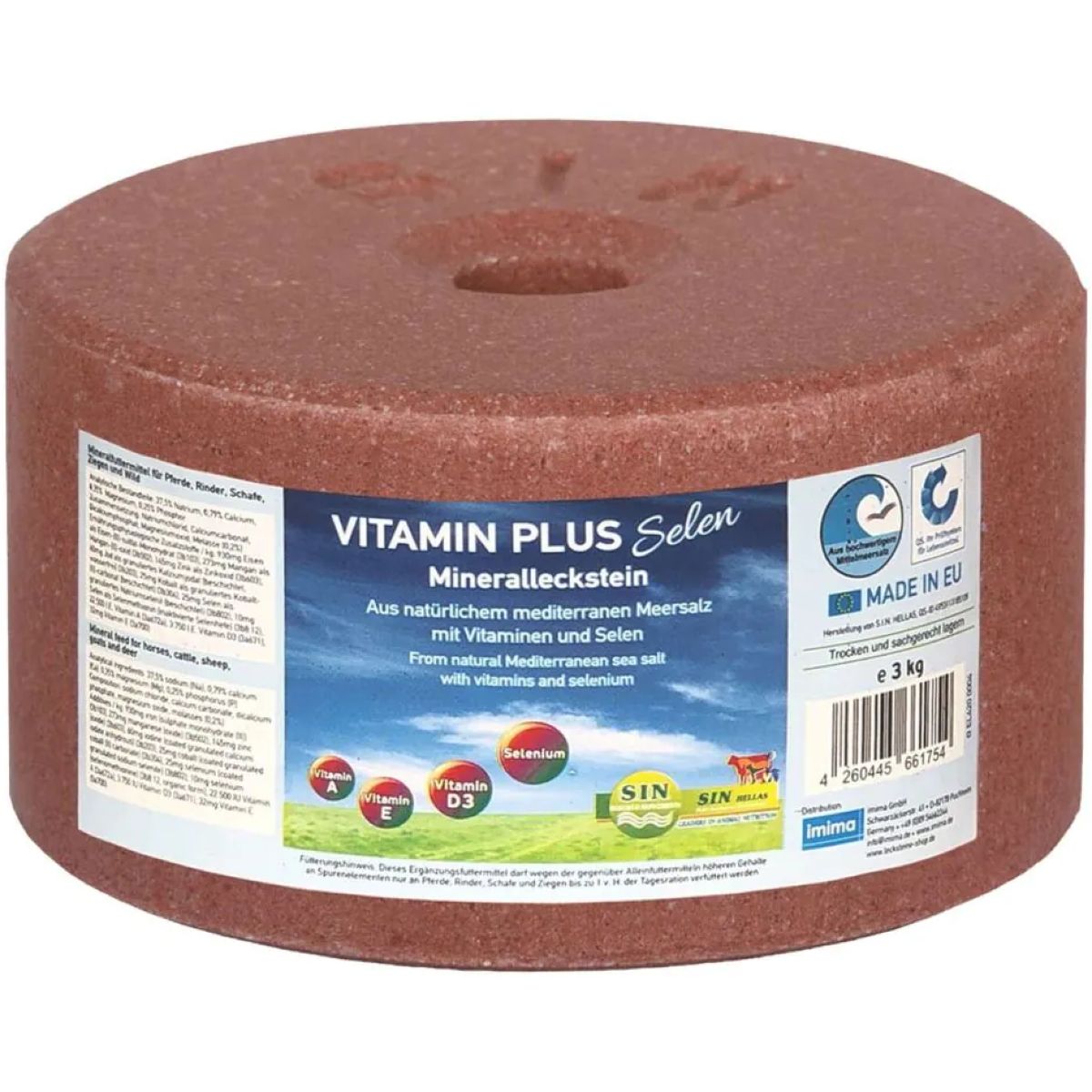 Animalixs Leckstein Vitamin Plus Selen