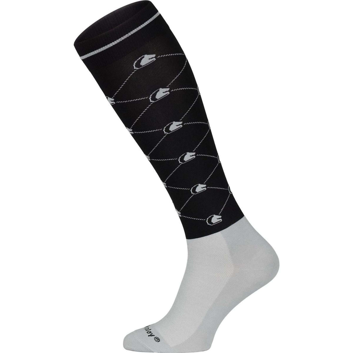 Fair Play Socken Logo 2.0 Schwarz/Grau