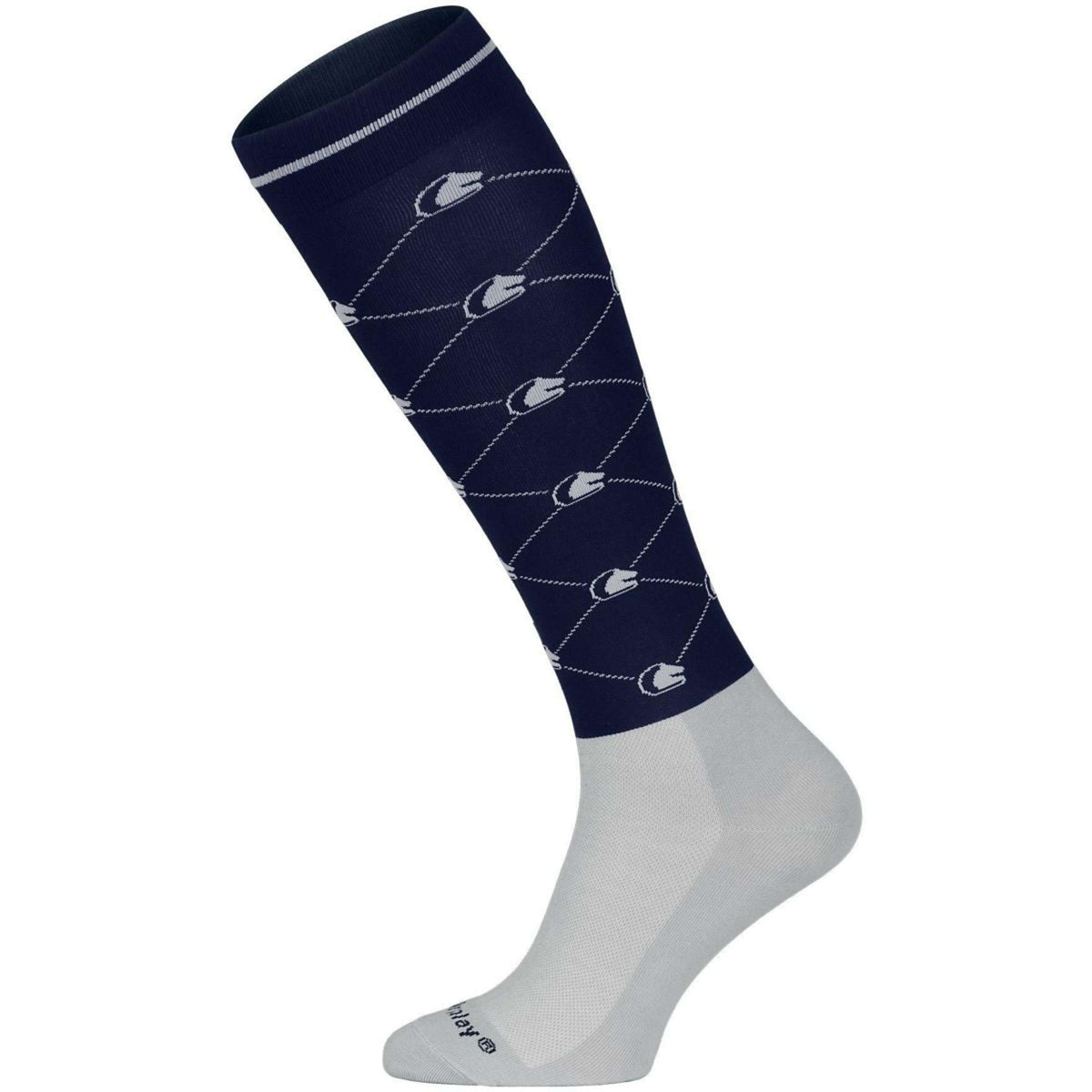 Fair Play Socken Logo 2.0 Marine/Grau