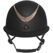 Fair Play Reithelm Apoleus Rosegold Wide Visor Schwarz