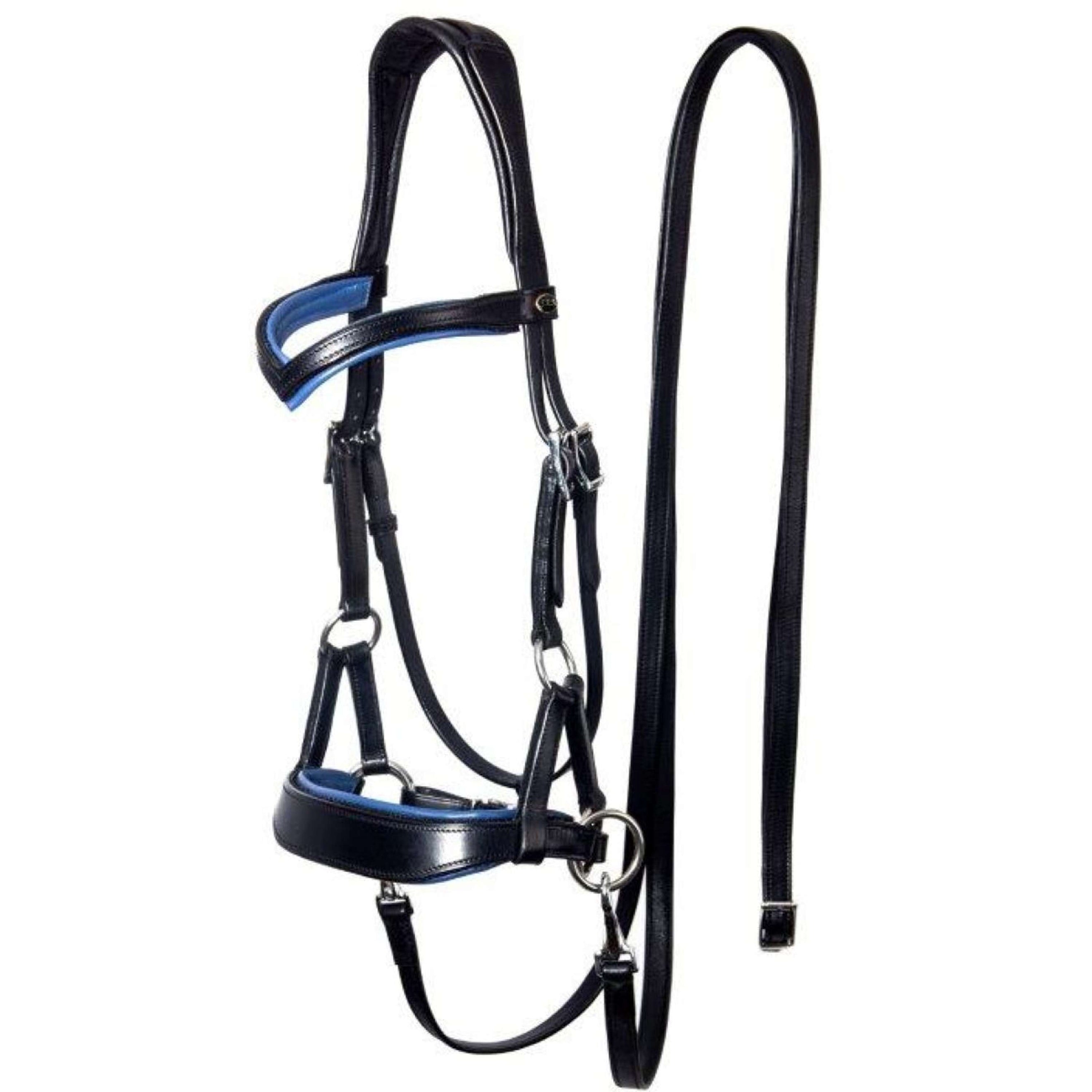 F.R.A. Gebisslose Trense Aruba Side Pull Softleder Zügel Schwarz F.R.A. Gebisslose Trense Aruba Side Pull Softleder Zügel Schwarz