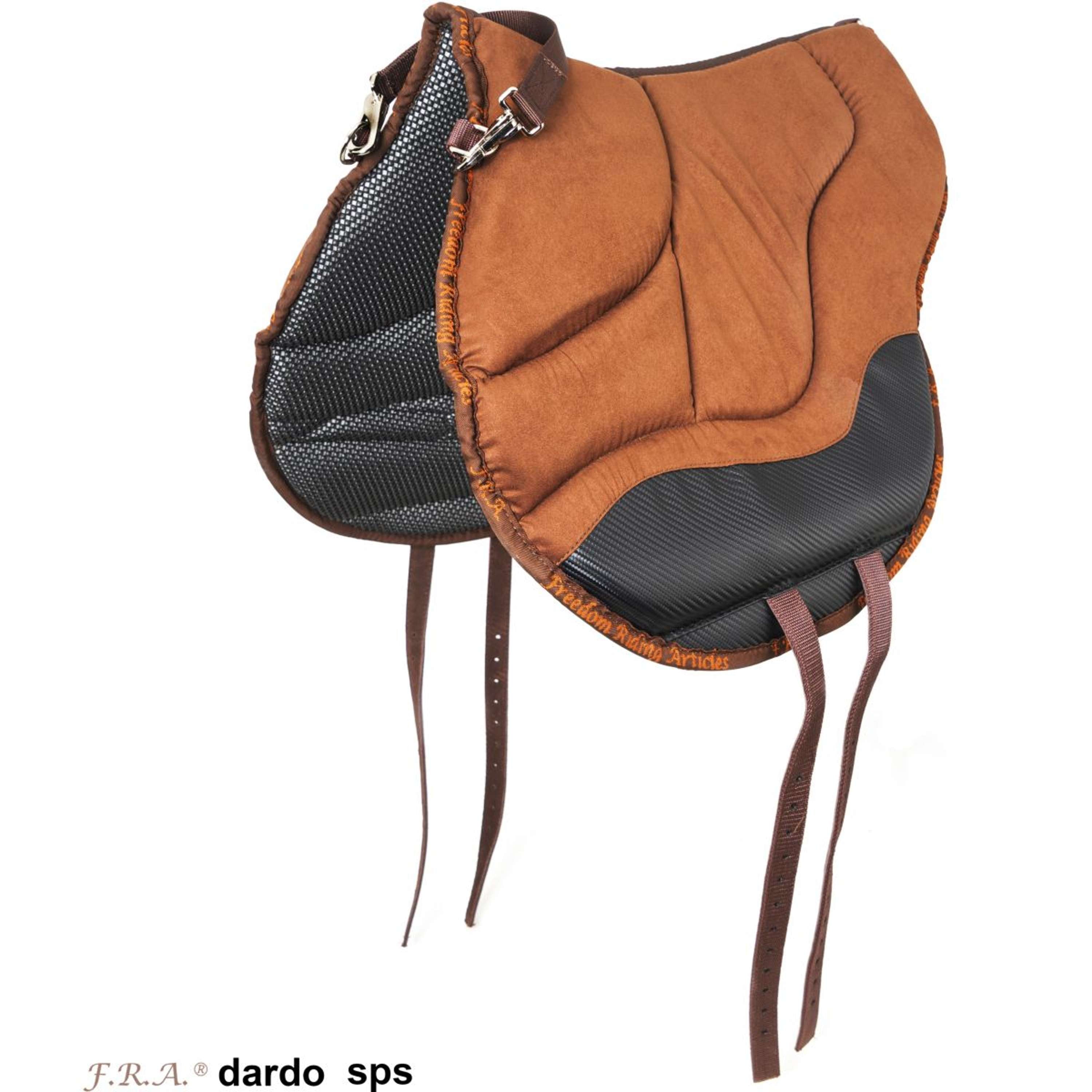 F.R.A. Bareback Pad Dardo Basic Braun