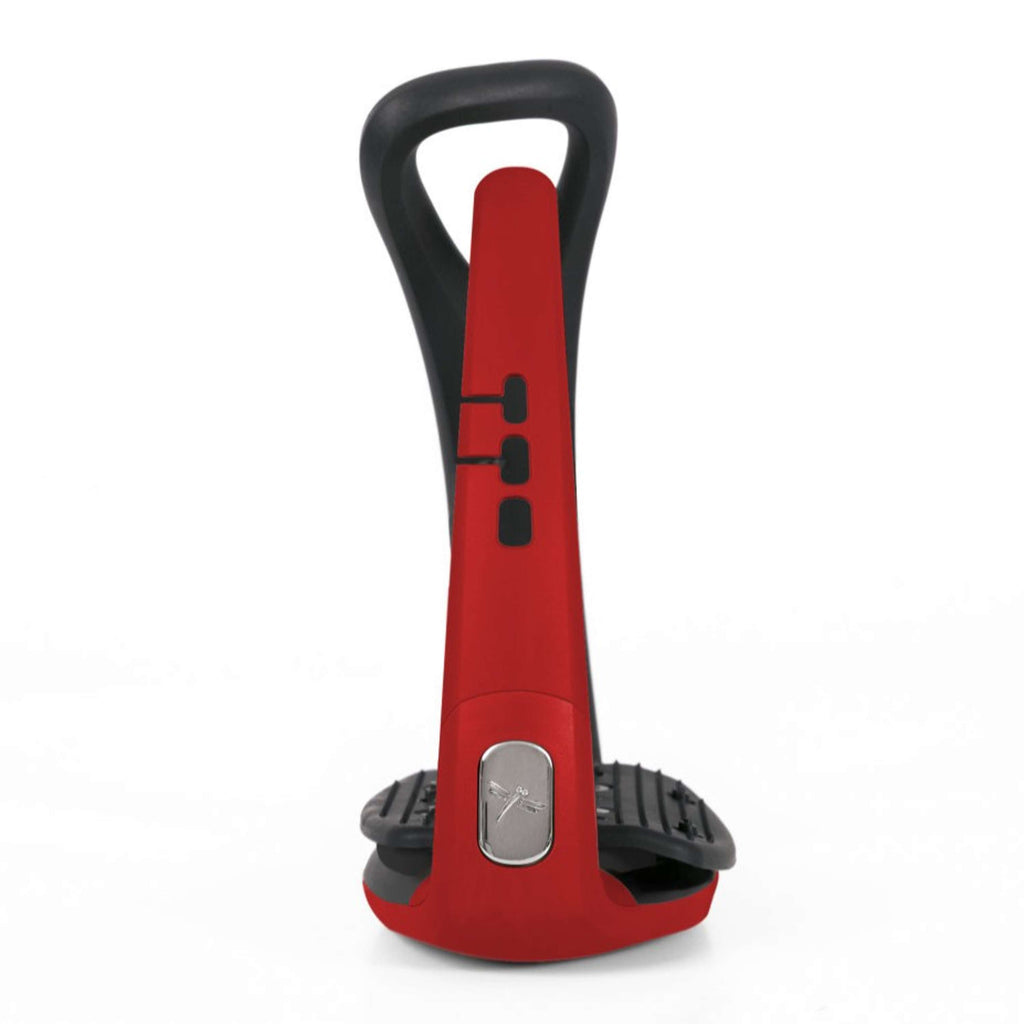 Freejump Steigbügel Soft Up Pro 2 Schwarz/Hot Pepper Red